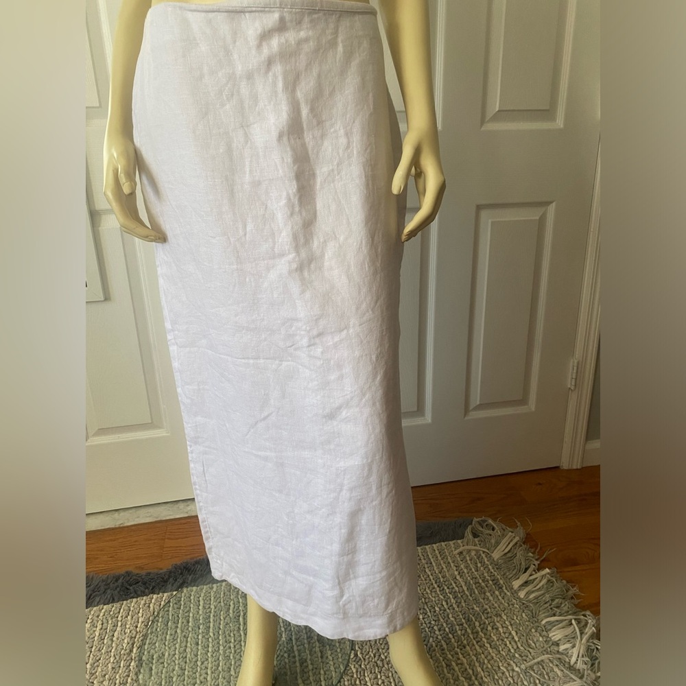 Abercrombie & Fitch Maxi 100% premium Linen skirt / Size medium